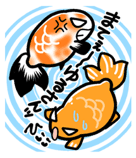 Feelings of goldfish sticker #4579900