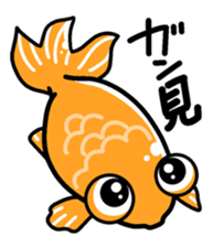Feelings of goldfish sticker #4579907