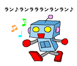 mecha-robot sticker #4579931