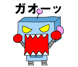 mecha-robot sticker #4579943