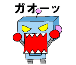 mecha-robot sticker #4579943