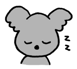I'm only Koala sticker #4580795