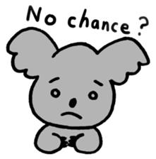 I'm only Koala sticker #4580796