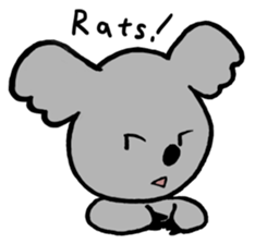 I'm only Koala sticker #4580802