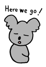 I'm only Koala sticker #4580803