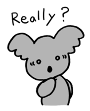I'm only Koala sticker #4580806