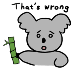 I'm only Koala sticker #4580811