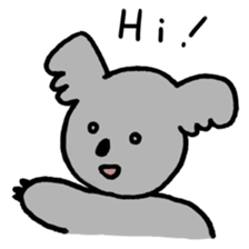 I'm only Koala sticker #4580813