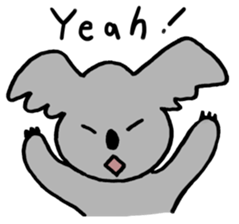 I'm only Koala sticker #4580817