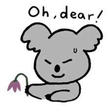 I'm only Koala sticker #4580818