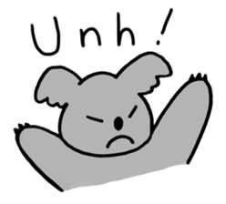 I'm only Koala sticker #4580819