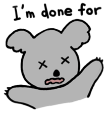I'm only Koala sticker #4580821