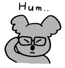 I'm only Koala sticker #4580825