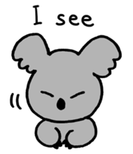 I'm only Koala sticker #4580829
