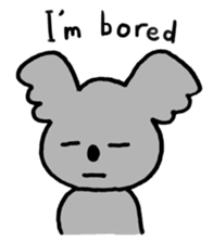 I'm only Koala sticker #4580830