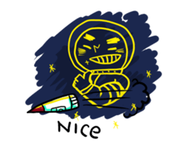 Monster Planet sticker #4580844