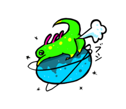 Monster Planet sticker #4580846