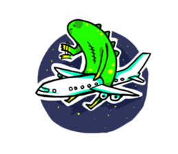 Monster Planet sticker #4580863