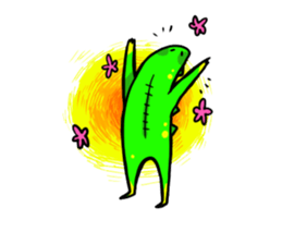 Monster Planet sticker #4580866