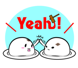 Mokkun(older brother)and Motchin(sister) sticker #4581141