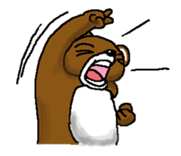 bear in forest (2) sticker #4581188