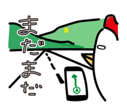 chicken sticker (go travel) sticker #4581440