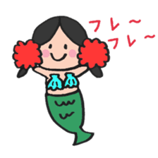 Ms.Mermaid sticker #4581533