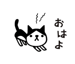Greetings  cat and animals sticker #4581713