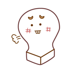 Mochimayukun sticker #4581827