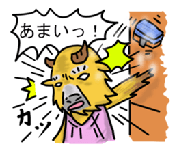 Japanese course of B.taxicolor teacher sticker #4582097