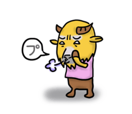 Japanese course of B.taxicolor teacher sticker #4582100