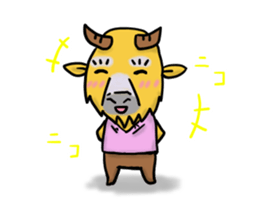 Japanese course of B.taxicolor teacher sticker #4582101