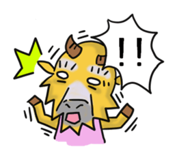 Japanese course of B.taxicolor teacher sticker #4582103