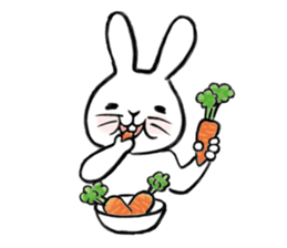 freely rabbit sticker #4582473