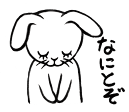 freely rabbit sticker #4582474