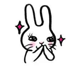 freely rabbit sticker #4582478