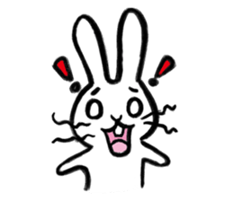 freely rabbit sticker #4582479
