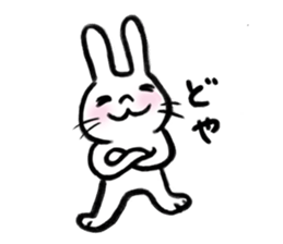 freely rabbit sticker #4582483