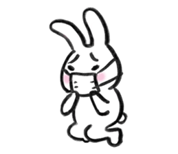 freely rabbit sticker #4582488