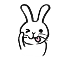 freely rabbit sticker #4582490