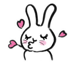 freely rabbit sticker #4582491