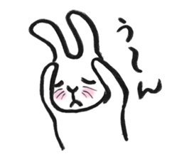 freely rabbit sticker #4582492