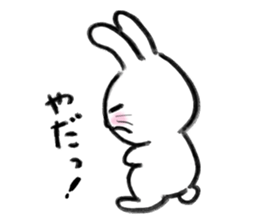 freely rabbit sticker #4582493