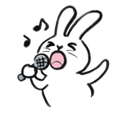 freely rabbit sticker #4582496