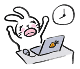 freely rabbit sticker #4582497