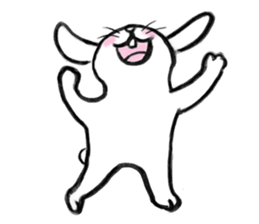 freely rabbit sticker #4582498