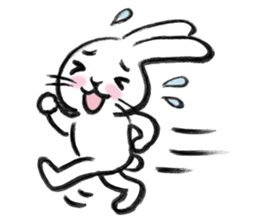 freely rabbit sticker #4582499