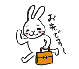 freely rabbit sticker #4582502