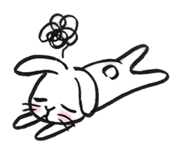 freely rabbit sticker #4582503