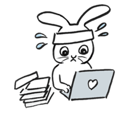 freely rabbit sticker #4582504